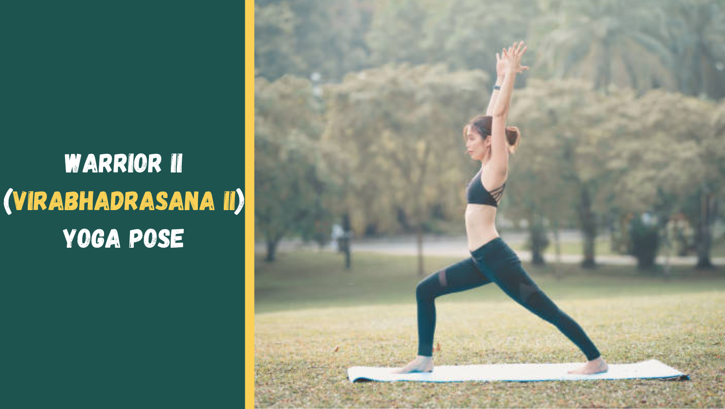 Warrior II (Virabhadrasana II) Yoga Pose