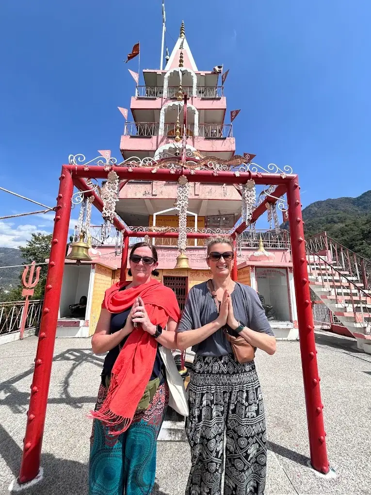 Yoga retreat in Rishikesh highlights - Ganga Aarti ceremony experience