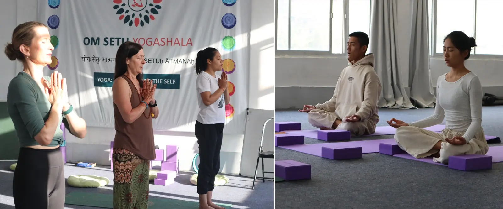 Yoga and Meditation Wellness Retreat in Rishikesh on the banks of Ganga